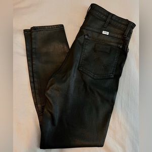 Wrangler coated denim
